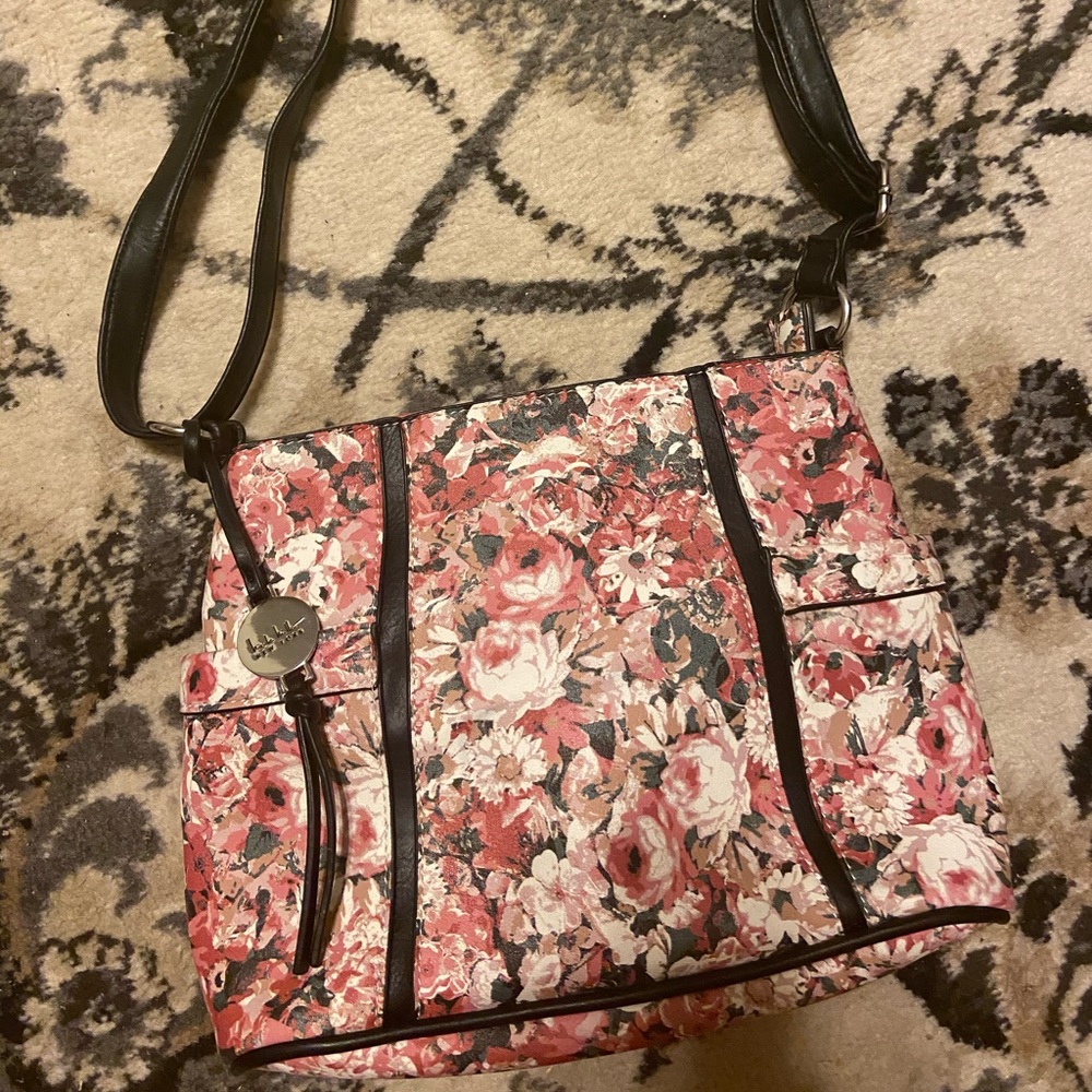 Nicole Miller Floral Purse